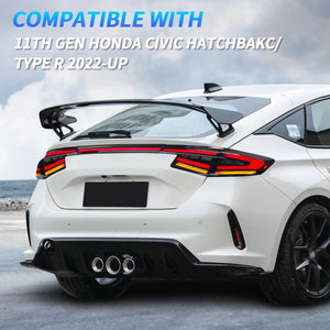 TT-ABC Led Tail Lights for 2022-2024 11th Gen Honda Civic Hatchback/Type-R - TT-ABC