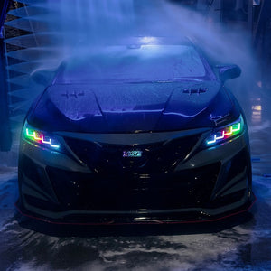 TT-ABC New RGB Headlights For 2018-2024 Toyota Camry LE SE XLE XSE TRD (Quad Projectors Headlights)-TT-ABC-TT-ABC