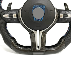 Carbon fiber Steering Wheel for BMW F30 F32 F10 F20 F07 F01 E46 E60 E90 M3 M5 M7 Steering Wheel - TT-ABC