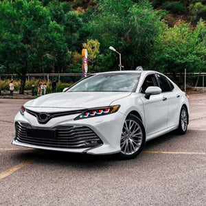 Demon Eye Headlights For 2018-2024 Toyota Camry LE SE XLE XSE TRD (Quad Projectors Headlights) - TT-ABC