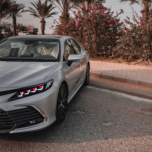 Demon Eye Headlights For 2018-2024 Toyota Camry LE SE XLE XSE TRD (Quad Projectors Headlights) - TT-ABC