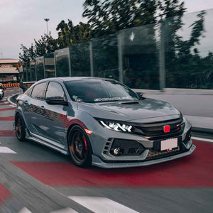 Demon Eye LED Headlights for 2016-2021 Honda Civic 10th Gen(Lamborghini design) - TT-ABC