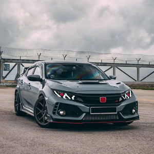 Demon Eye LED Headlights for 2016-2021 Honda Civic 10th Gen(Lamborghini design) - TT-ABC