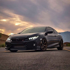 Demon Eye LED Headlights for 2016-2021 Honda Civic 10th Gen(Lamborghini design) - TT-ABC
