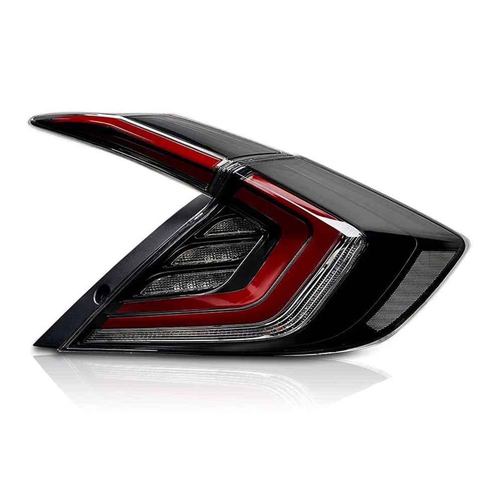 TT-ABC Smoked LED Tail Lights for 2016-2020 Honda Civic Hatchback - TT-ABC