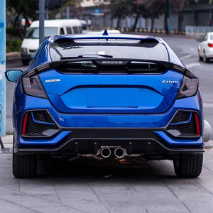 TT-ABC Smoked LED Tail Lights for 2016-2020 Honda Civic Hatchback - TT-ABC