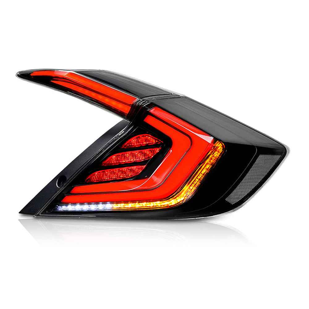 Used RGB Tail Light For 2016-2021 Honda Civic 10th Gen Sedan Tail Lights - TT-ABC