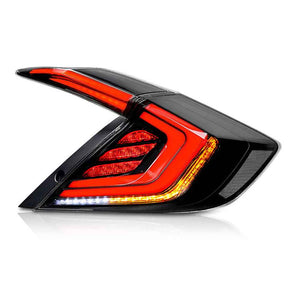 Used RGB Tail Light For 2016-2021 Honda Civic 10th Gen Sedan Tail Lights - TT-ABC