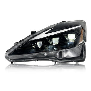 For 2006-2012 Lexus IS250 IS350 ISF LED & DRL Projector Headlights Assembly - TT-ABC
