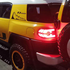 TT-ABC LED Tail Lights for 2006-2021 Toyota FJ Cruiser Tail Lights Assembly (Clear/smoke) - TT-ABC
