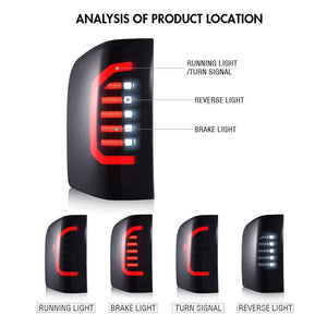 For 2007 2008 2009 2010 2011 2012 2013 Chevrolet Silverado Led tail lights - TT-ABC