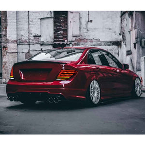 For 2007-2014 Mercedes-BENZ W204 C180 C200 C260 C300 Led Tail lights - TT-ABC