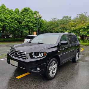 For 2008-2010 Toyota Highlander LED Headlight DRL Sequential Turn Signal - TT-ABC