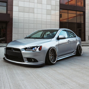 For 2008-UP Mitsubishi Lancer EVO EX LED Headlights with Start UP Animation - TT-ABC