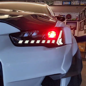 For 2008-UP Mitsubishi Lancer EVO EX LED Headlights with Start UP Animation - TT-ABC