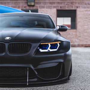 TT-ABC Led Headlight For 2009-2012 BMW 3-Series E90 E91 320i 323i 325 330 335 LED Headlights (Halogen/Xenon) - TT-ABC