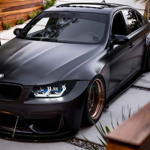 TT-ABC Led Headlight For 2009-2012 BMW 3-Series E90 E91 320i 323i 325 330 335 LED Headlights (Halogen/Xenon) - TT-ABC