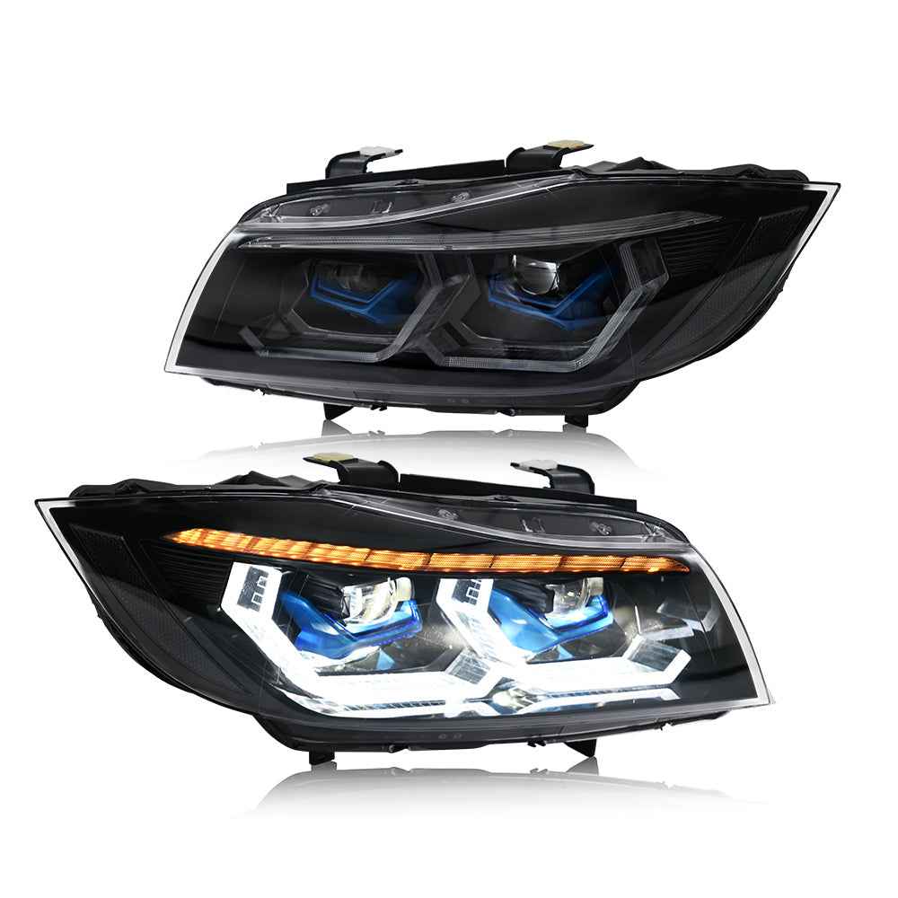 Used Led Headlights Assembly For 2005-2012 BMW E90 Headlights Assembly (Xenon/Halogen) - TT-ABC