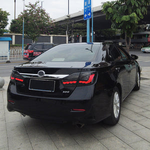 For 2012-2014 Toyota Camry Led Tail Lights with Running Lamp Brake Reverse Turn Signal - TT-ABC