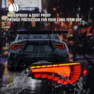 For 2012-2020 Toyota 86 Tail Lights GT86 2013-2020 Subaru BRZ Tail Light Scion Taillights Assembly(Smoke) - TT-ABC