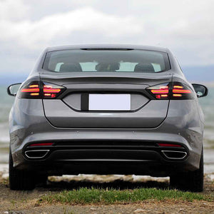For 2013-2016 Ford Fusion Mondeo LED Tail Lights Assembly With Start-up Animation - TT-ABC