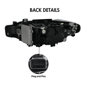 For 2013-2018 BMW 3-Series F30 F31 328i 335i LED Headlight Assembly Projector - TT-ABC