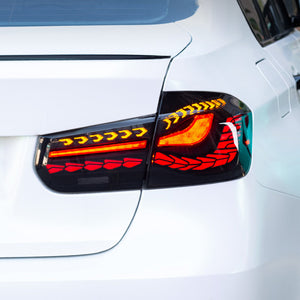 For 2013-2019 BMW 3-Series F30 F35 F80 M3 LED Tail Lights with Sequential Indicator - TT-ABC