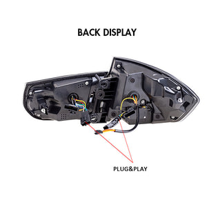 For 2013-2019 BMW 3-Series F30 F35 F80 M3 LED Tail Lights with Sequential Indicator - TT-ABC