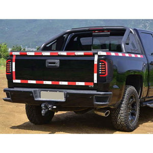 For 2014 2015 2016 2017 2018 Chevrolet Silverado Tail Lights - TT-ABC