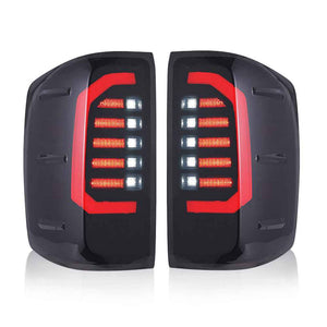 For 2014 2015 2016 2017 2018 Chevrolet Silverado Tail Lights - TT-ABC