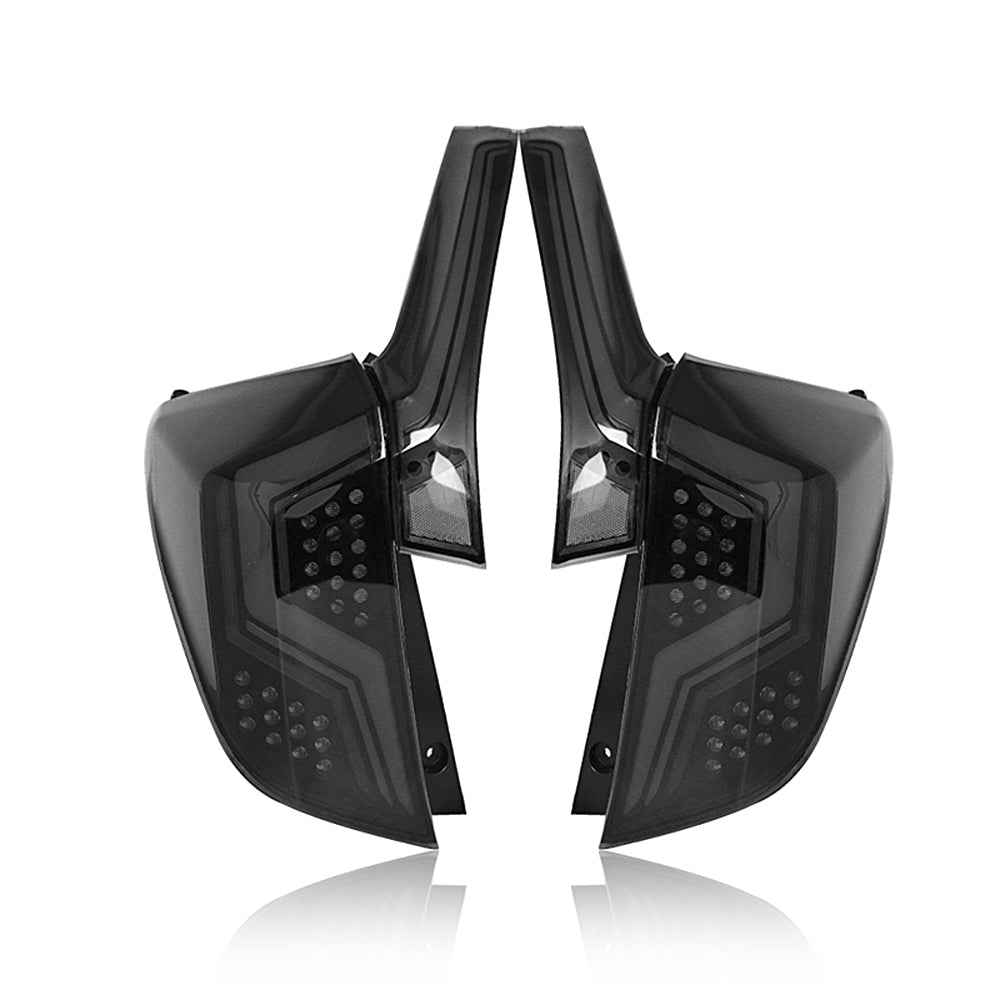 For 2014-2018 Honda Jazz Led Smoked Tail Lights With Start-up Animation Continuous Indicator Assembly - TT-ABC