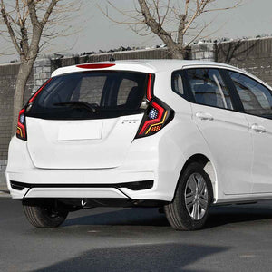 For 2014-2018 Honda Jazz Led Smoked Tail Lights With Start-up Animation Continuous Indicator Assembly - TT-ABC