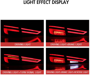 For 2014-2018 Mazda 3 Axela Led Tail Lights,Start Animation Continuous Indicator lights rear Lights Assembly - TT-ABC