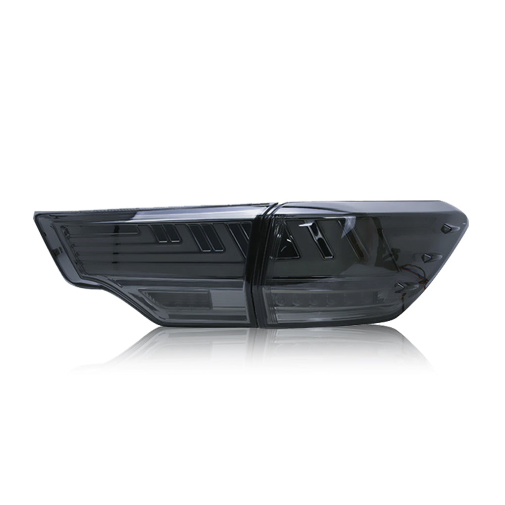 For 2014-2019 Toyota Highlander Led Tail Lights (Smoked/Red) - TT-ABC