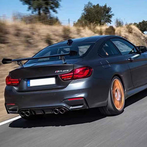 For 2014-2020 BMW F32 F33 F82 F83 M4 4 Series Led Tail Lights - Dragon Scale Tail Lights (Smoked/Red) - TT-ABC