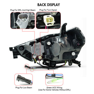 For 2014-2022 Toyota 4Runner Led Headlights (6 near 8 far) - TT-ABC