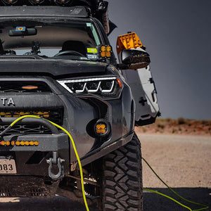 For 2014-2022 Toyota 4Runner Led Headlights (White/Devil Eyes) - TT-ABC