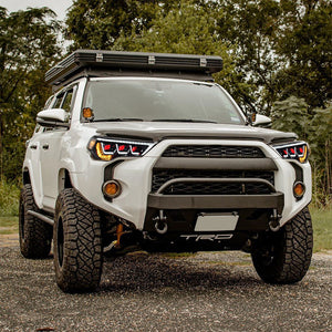 For 2014-2022 Toyota 4Runner Led Headlights (White/Devil Eyes) - TT-ABC