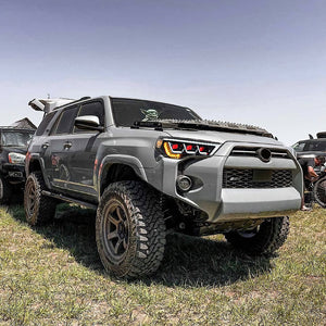 For 2014-2022 Toyota 4Runner Led Headlights (White/Devil Eyes) - TT-ABC