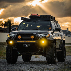 For 2014-2022 Toyota 4Runner Led Headlights (White/Devil Eyes) - TT-ABC