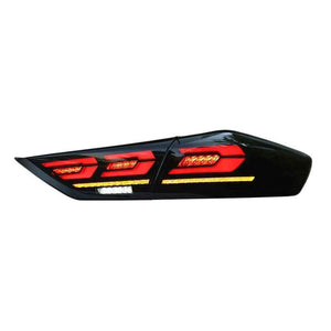 TT-ABC Smoked/Red LED Tail Lights for 2015-2018 Hyundai Elantra - TT-ABC