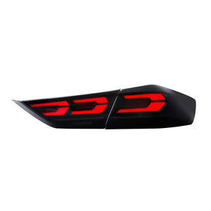 TT-ABC Smoked/Red LED Tail Lights for 2015-2018 Hyundai Elantra - TT-ABC