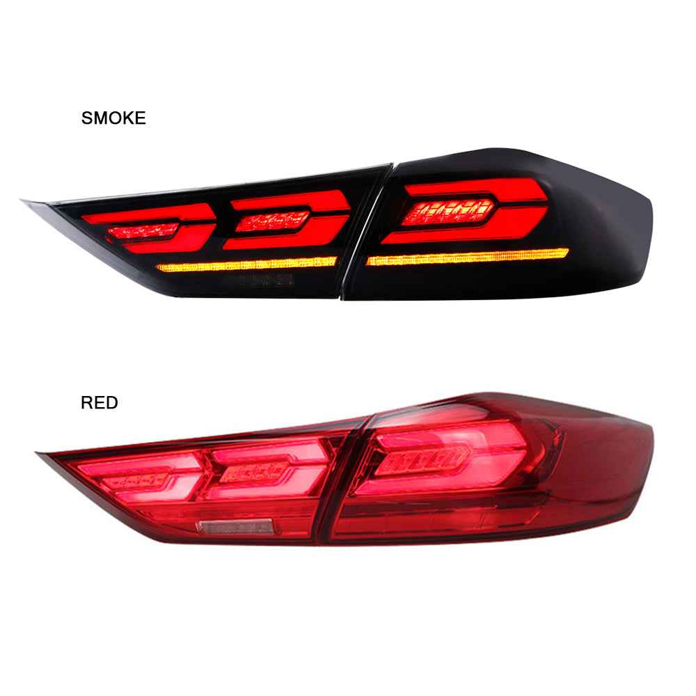 TT-ABC Smoked/Red LED Tail Lights for 2015-2018 Hyundai Elantra - TT-ABC