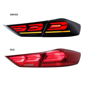 TT-ABC Smoked/Red LED Tail Lights for 2015-2018 Hyundai Elantra - TT-ABC