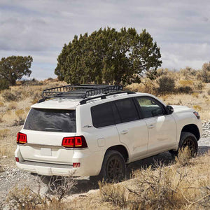 TT-ABC LED Tail Lights for 2016-2020 Toyota Land Cruiser LC200 – Smoked/Red, Start-up Animation Rear Lamps - TT-ABC