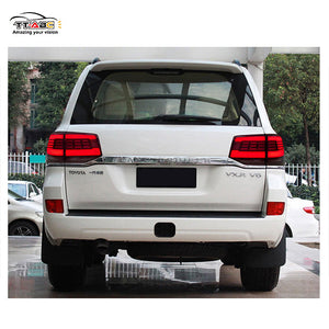For 2016-2020 Toyota Land Cruiser Led Tail Light Assemblies with turn sequence signal light - TT-ABC