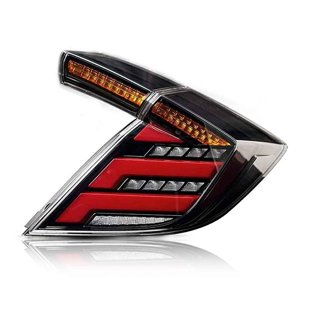 For 2016-2021 Honda Civic 2 door hatchback tail lights(Smoked/Red) - TT-ABC