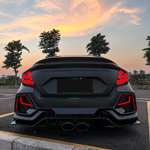 For 2016-2021 Honda Civic Hatchback LED Tail Lights - TT-ABC