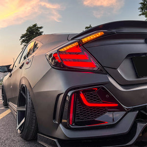 For 2016-2021 Honda Civic Hatchback LED Tail Lights - TT-ABC
