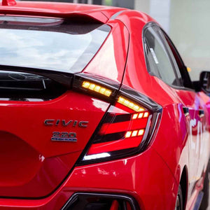 For 2016-2021 Honda Civic Hatchback Led Tail lights - TT-ABC